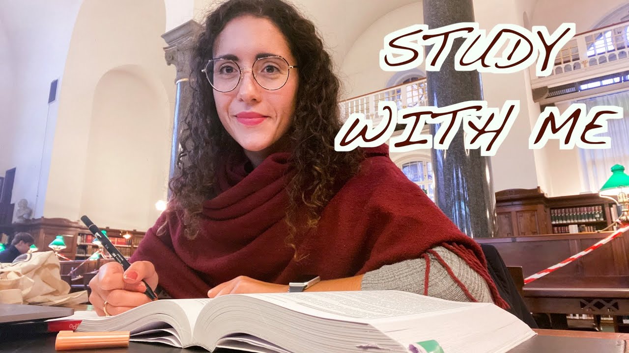 Study with me nella biblioteca di Copenaghen| motivazione e produttivitá