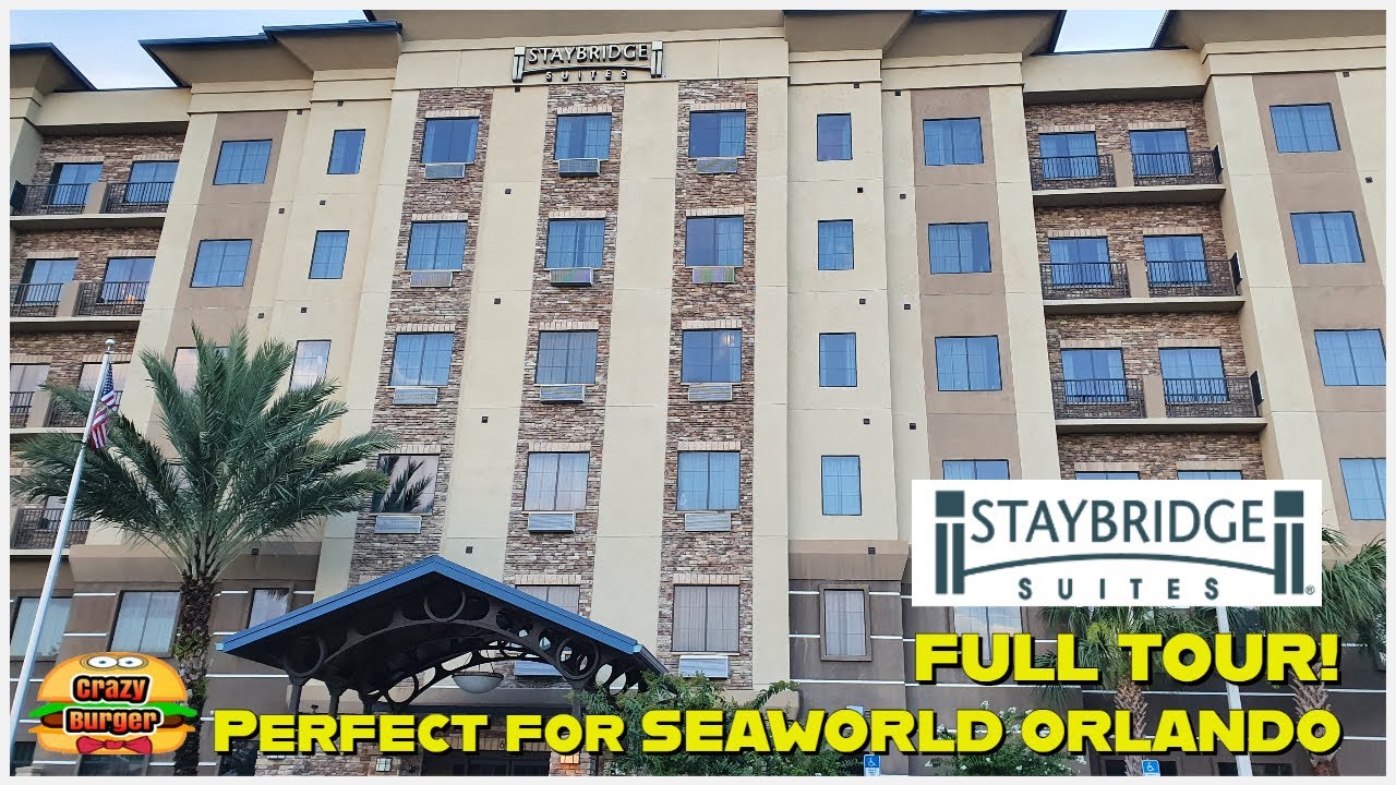 Staybridge Suites Orlando at Seaworld FULL TOUR!