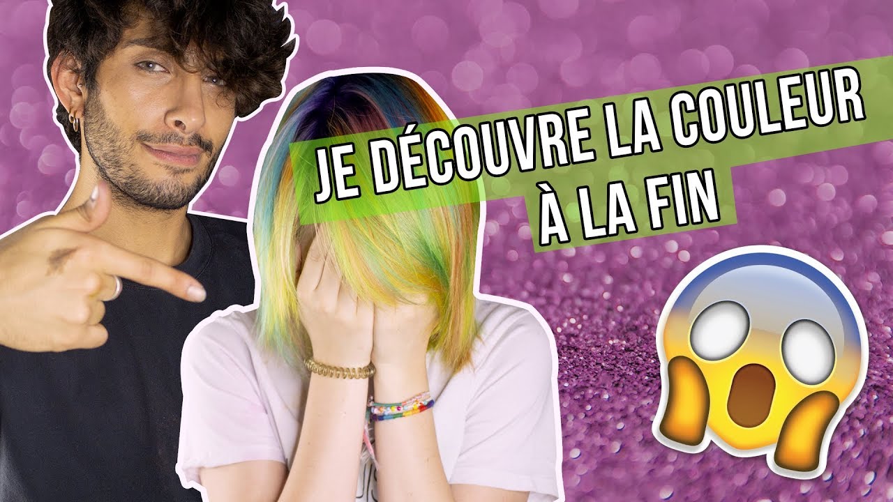 RAINBOW HAIR (abstract) - Tutoriel cheveux arc en ciel avec Elias Hwang