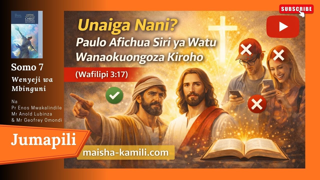Unaiga Nani? Paulo Afichua Siri ya Watu Wanaokuongoza Kiroho (Wafilipi 3:17) | 8 February 2026