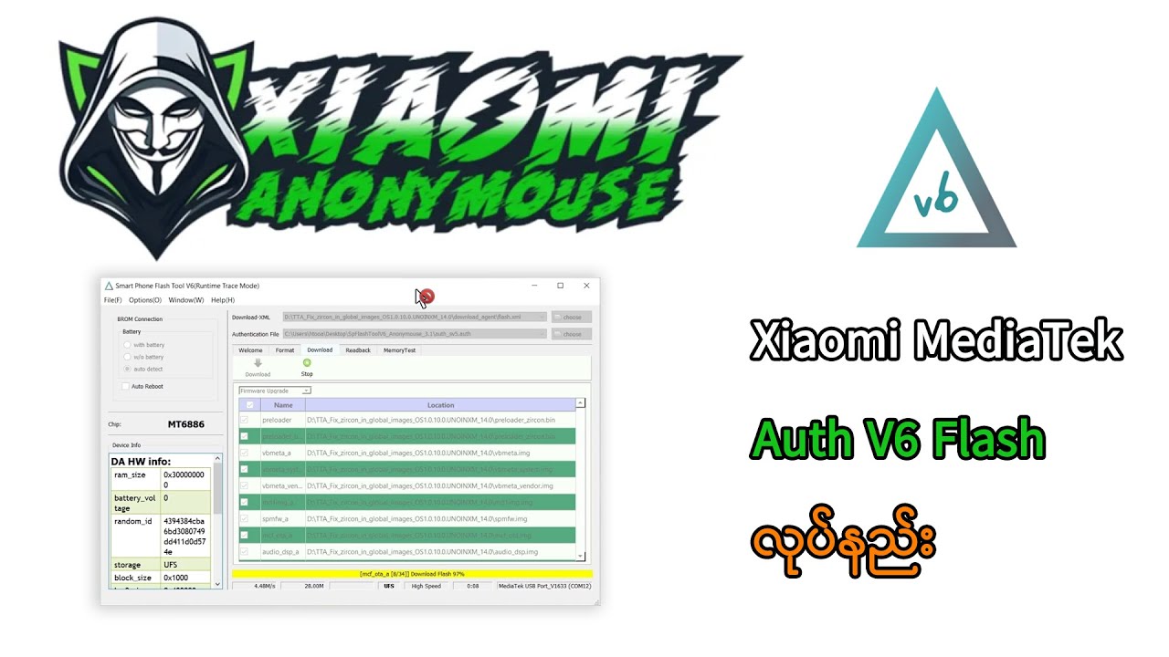 Xiaomi MediaTek Devices Auth Flashing Guide Anonymous Tool
