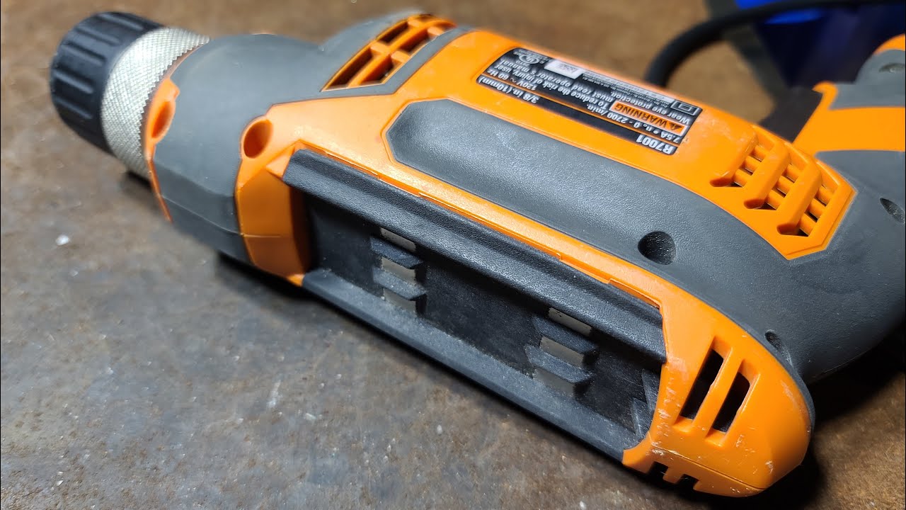 Обзор и разборка профессиональной дрели-шуруповерта Ridgid R7001 3/8
