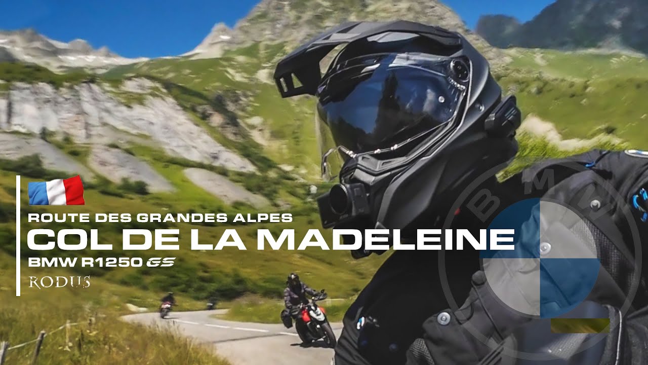 Dieser Alpenpass mit dem Motorrad ist sensationell. Col de la Madeleine | BMW R1250 GS | POV