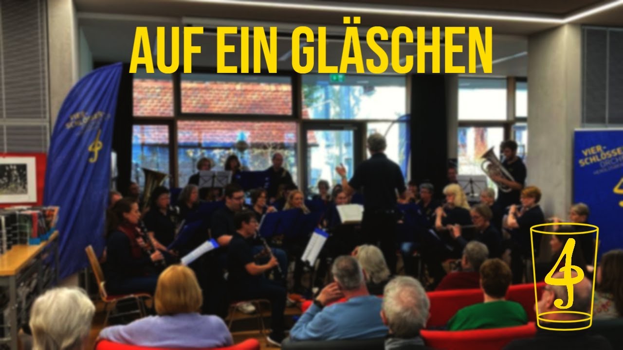 Blaswerkkonzert Gemeindebücherei Heroldsberg 2023 - Auf ein Gläschen