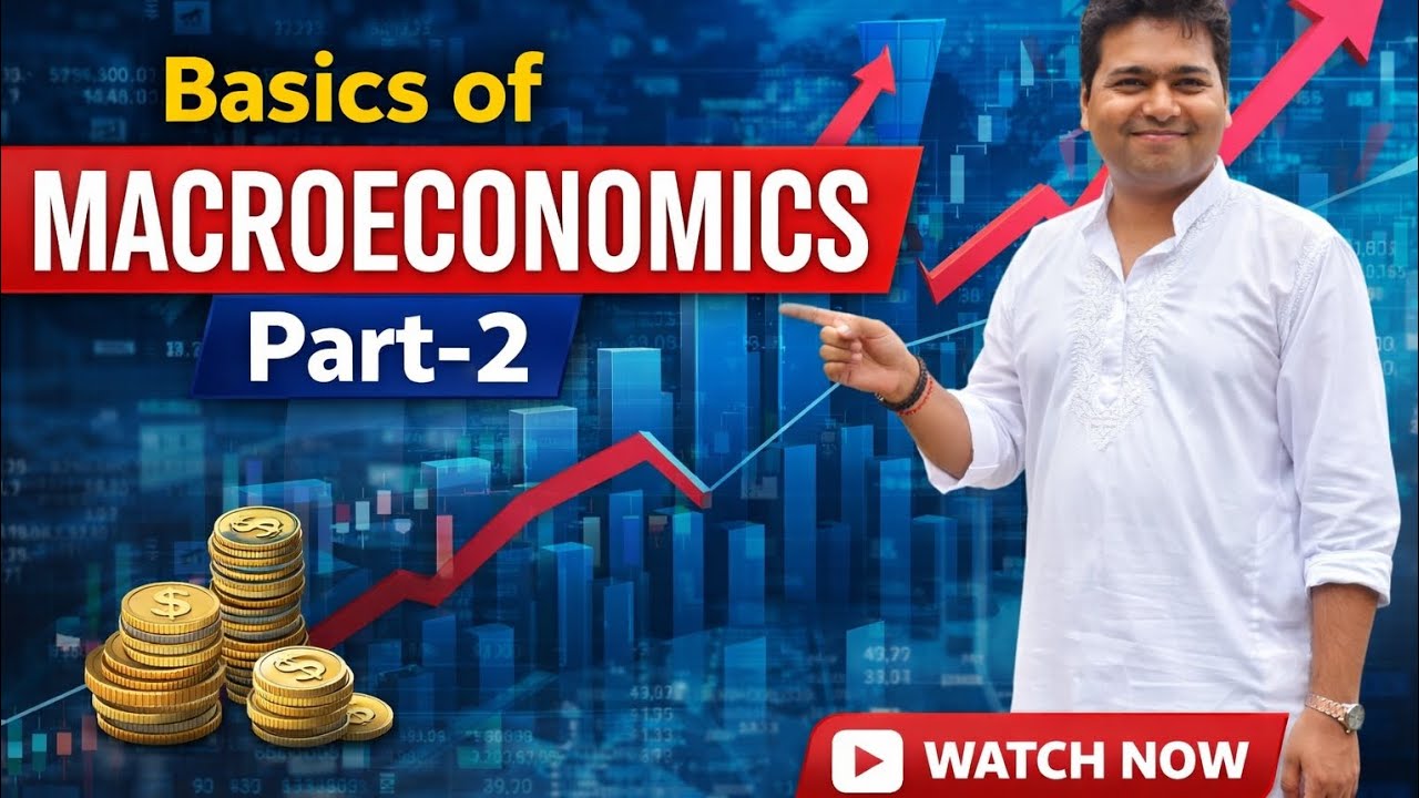 Basic terminology of macroeconomics like factor cost market price net factor income from abroad