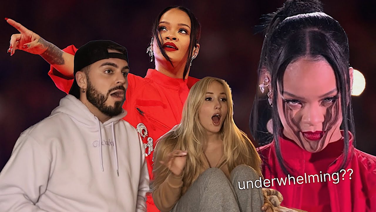 Rihanna Super Bowl Halftime 2023 REACTION | tyler wells
