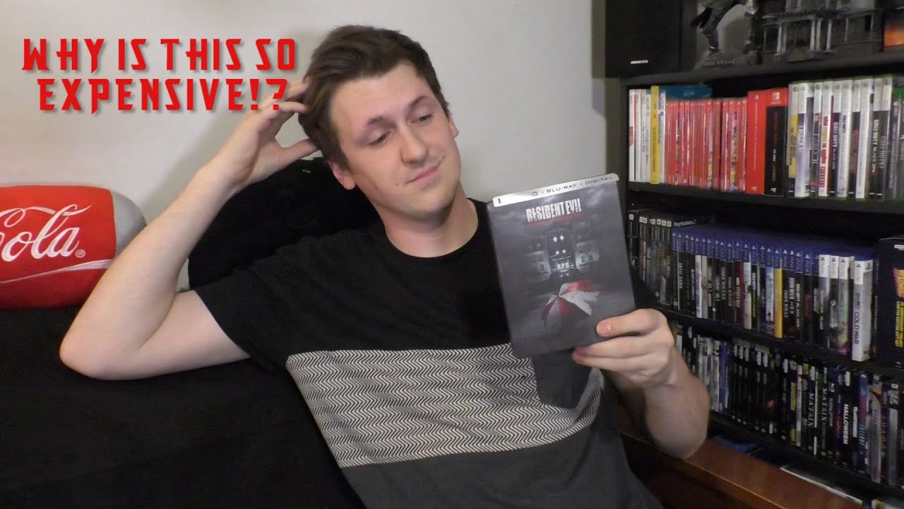 Resident Evil: Welcome to Raccoon City 4k Steelbook - Unboxing