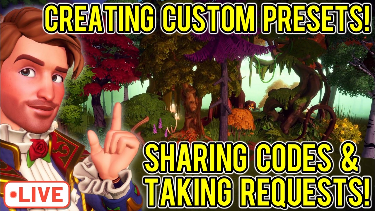 Sharing Custom Presets! | Taking Requests! | Disney Dreamlight Valley