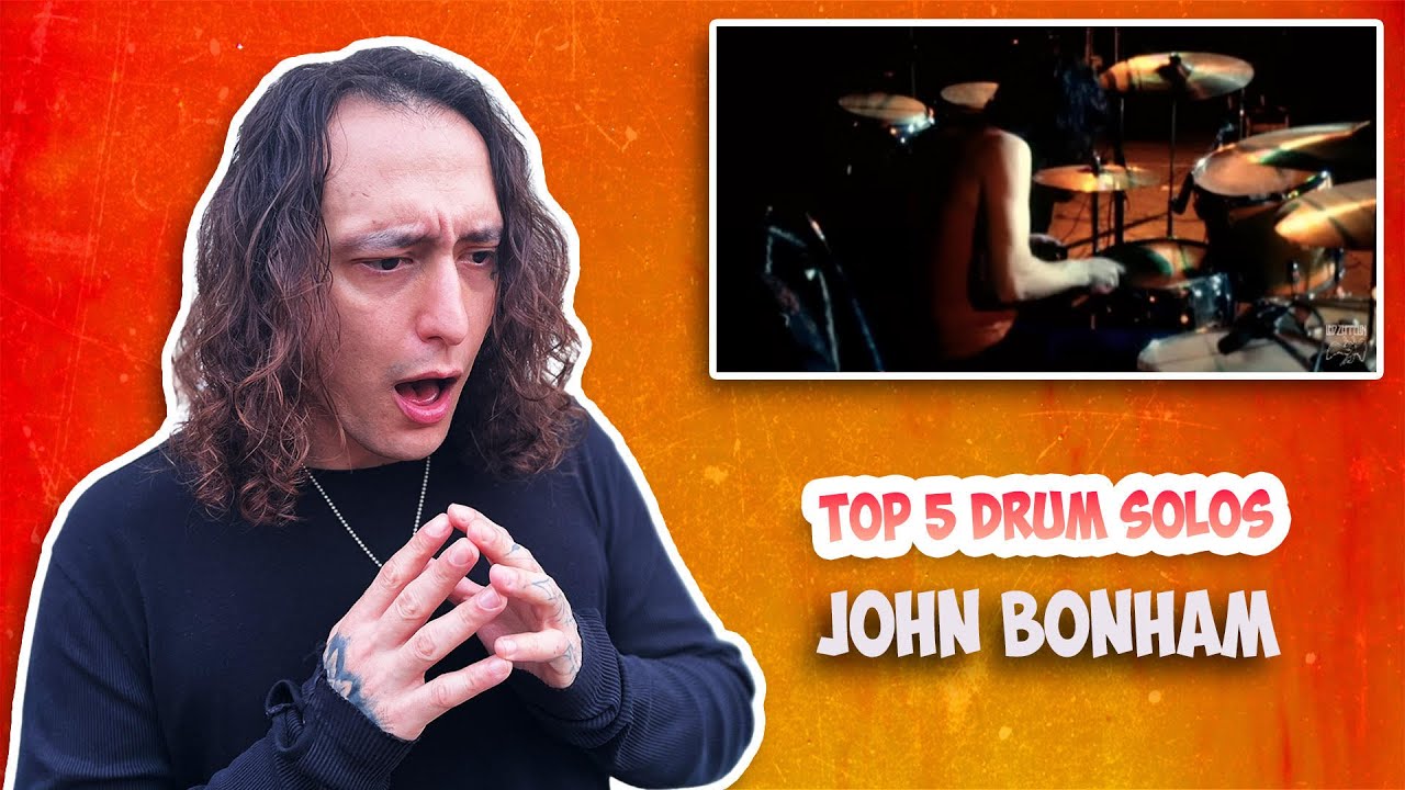 Top 5 Drum Solos of ALL TIME! #1 John Bonham- Drumeo Reaction! 🥁