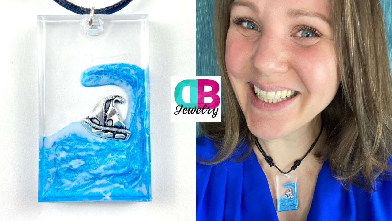 Using UV Resin and Epoxy in One Jewelry Piece