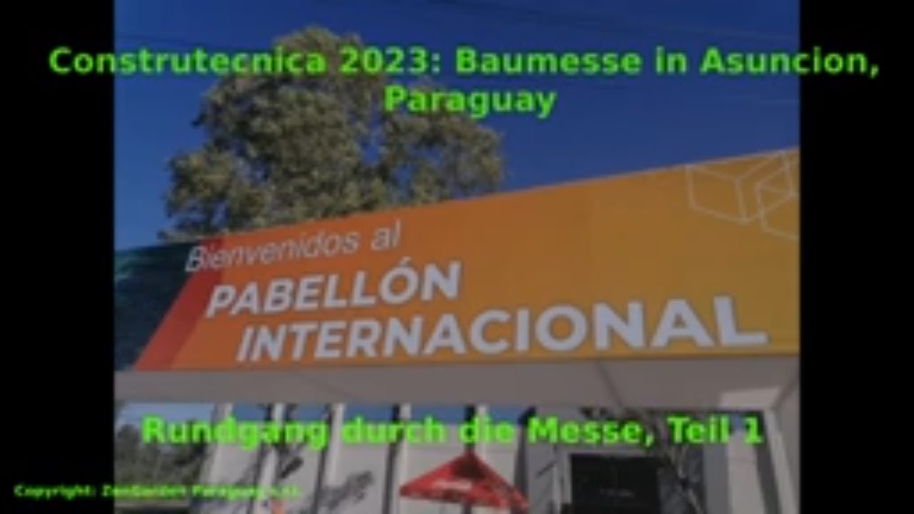 Entdecken Sie die Geheimnisse der Bauszene Asuncion  - Baumesse Construtecnia 2023 in Paraguay