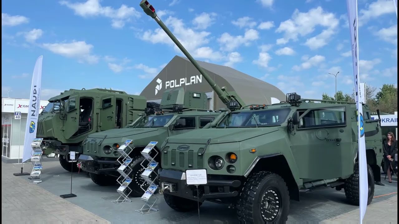 Ukrainian Armor Military Vehicles @ MSPO  2025 - September 2025