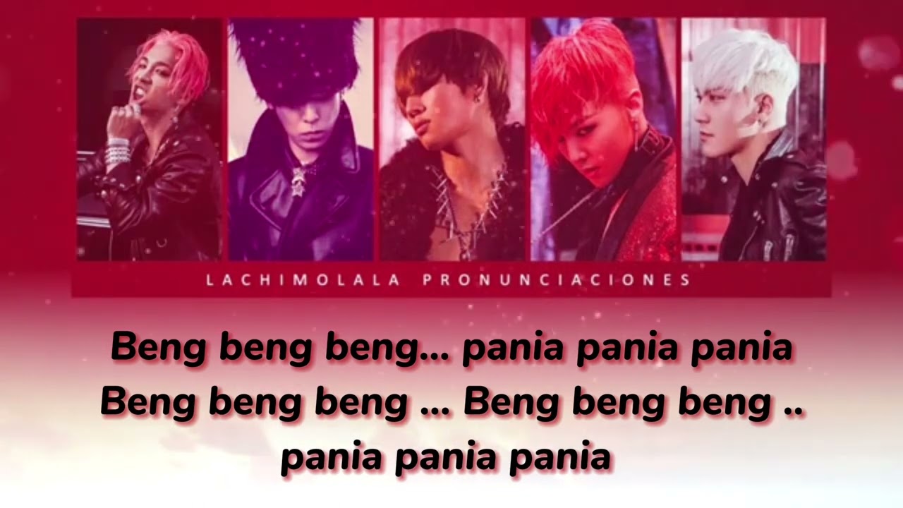 BIGBANG - BANG BANG BANG (PRONUNCIACION FÁCIL / LETRA FÁCIL / LETRA SIMPLIFICADA / EASY LYRICS)