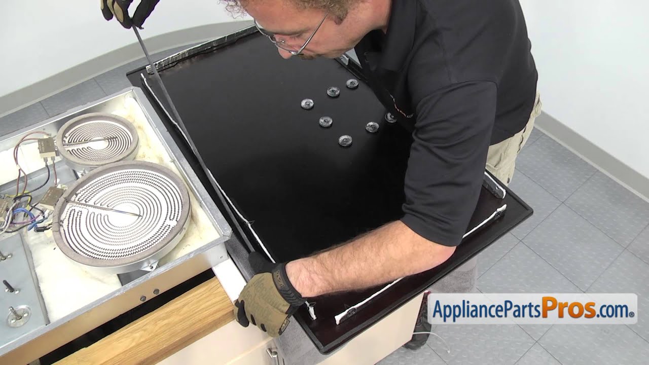 How To: GE Glass Cooktop Assembly WB62T10152