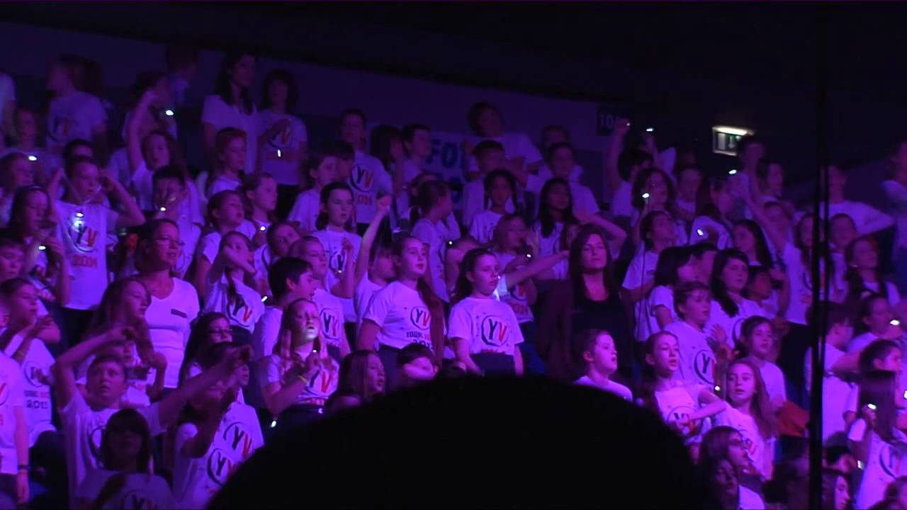 Young Voices Pop Medley The 02 Arena London 30th January 2014
