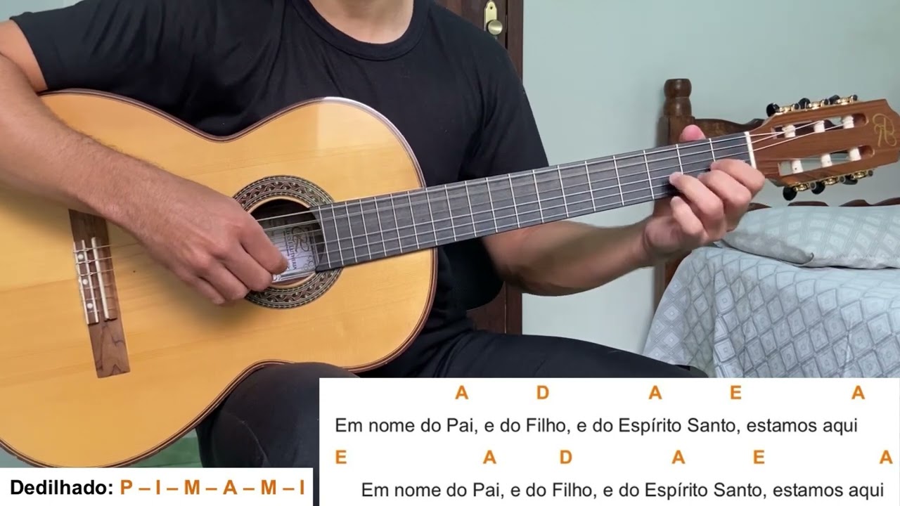 EM NOME DO PAI (Invoca&ccedil;&atilde;o da Sant&iacute;ssima Trindade) | como tocar no viol&atilde;o [letra e cifra]