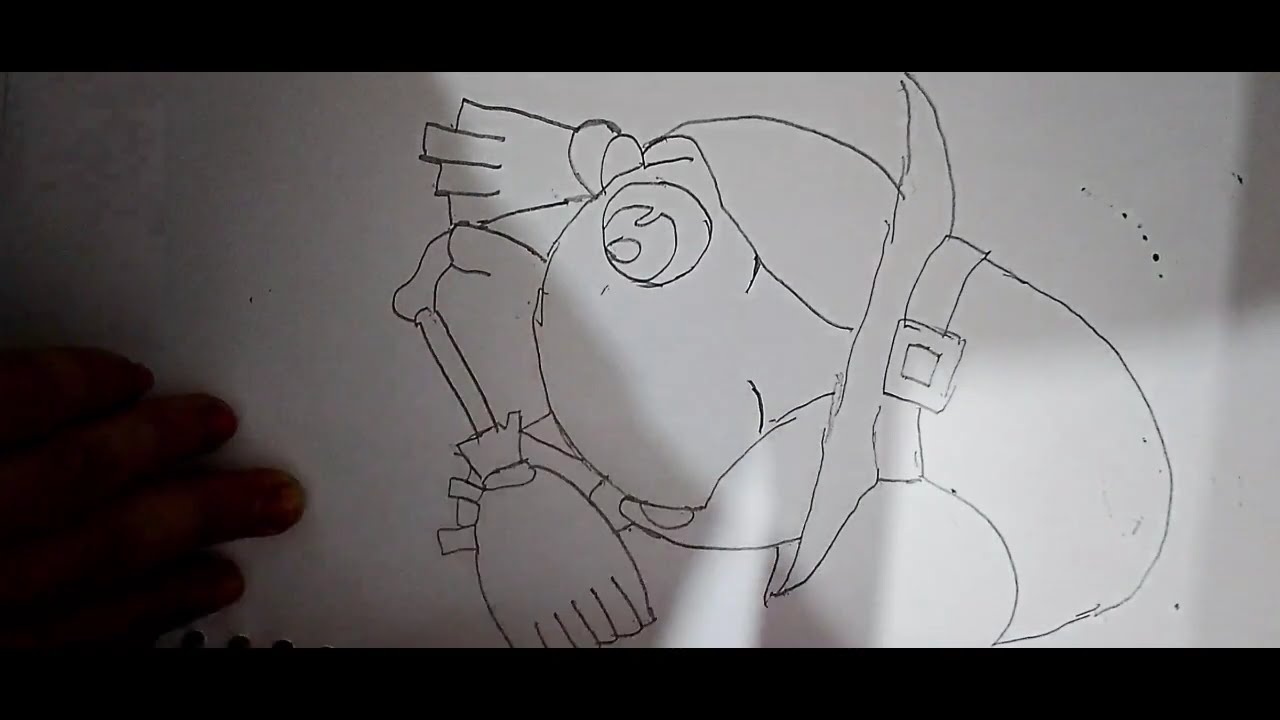 Halloween Cute Girl Pencil Sketch 📝