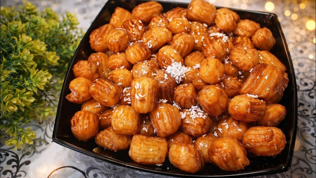سر عمل بلح الشام المقرمش في البيت للمبتدئين بأسهل طريقه والطعم روعه 