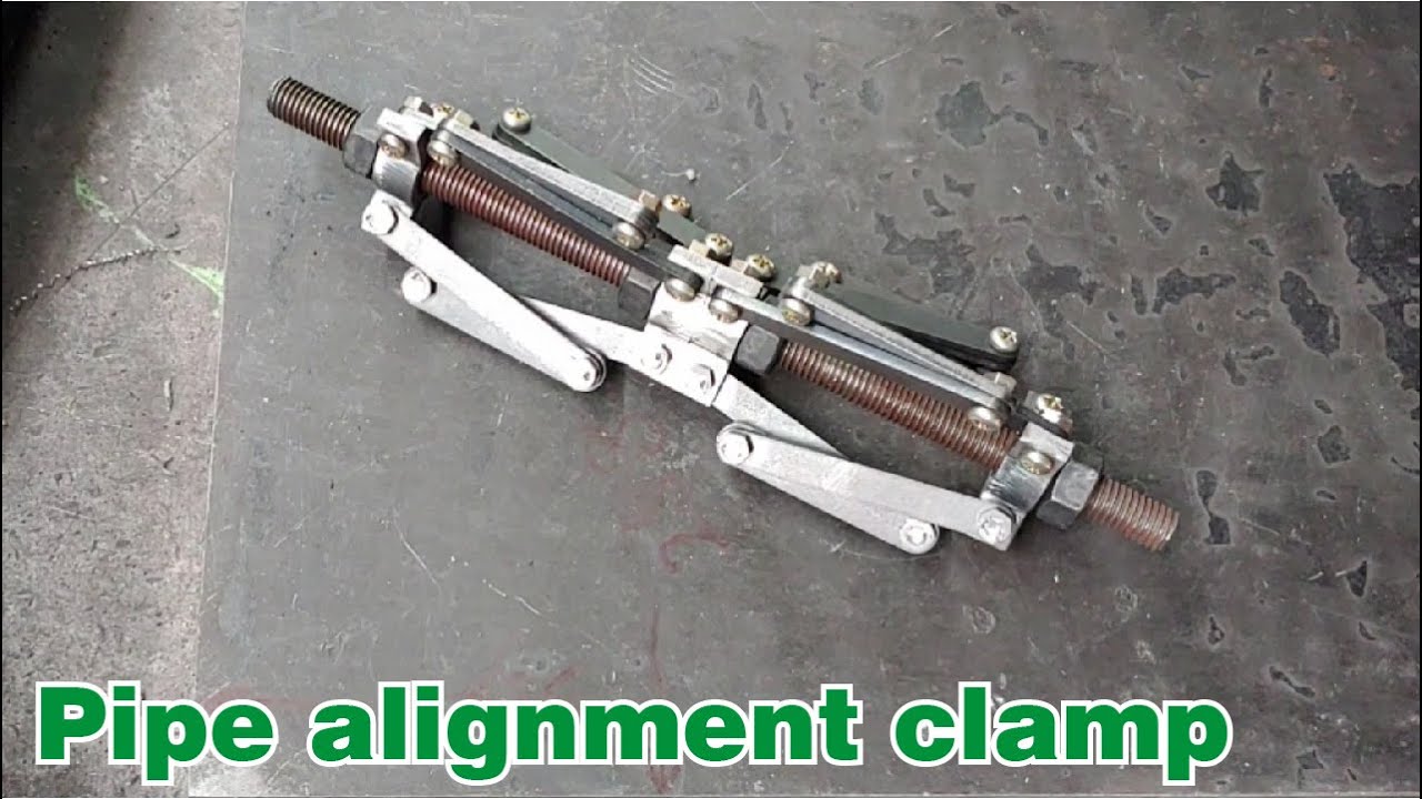 DIY 파이프직선클램프 / 파이프 직선 고정 tool / pipe welding alignment clamp