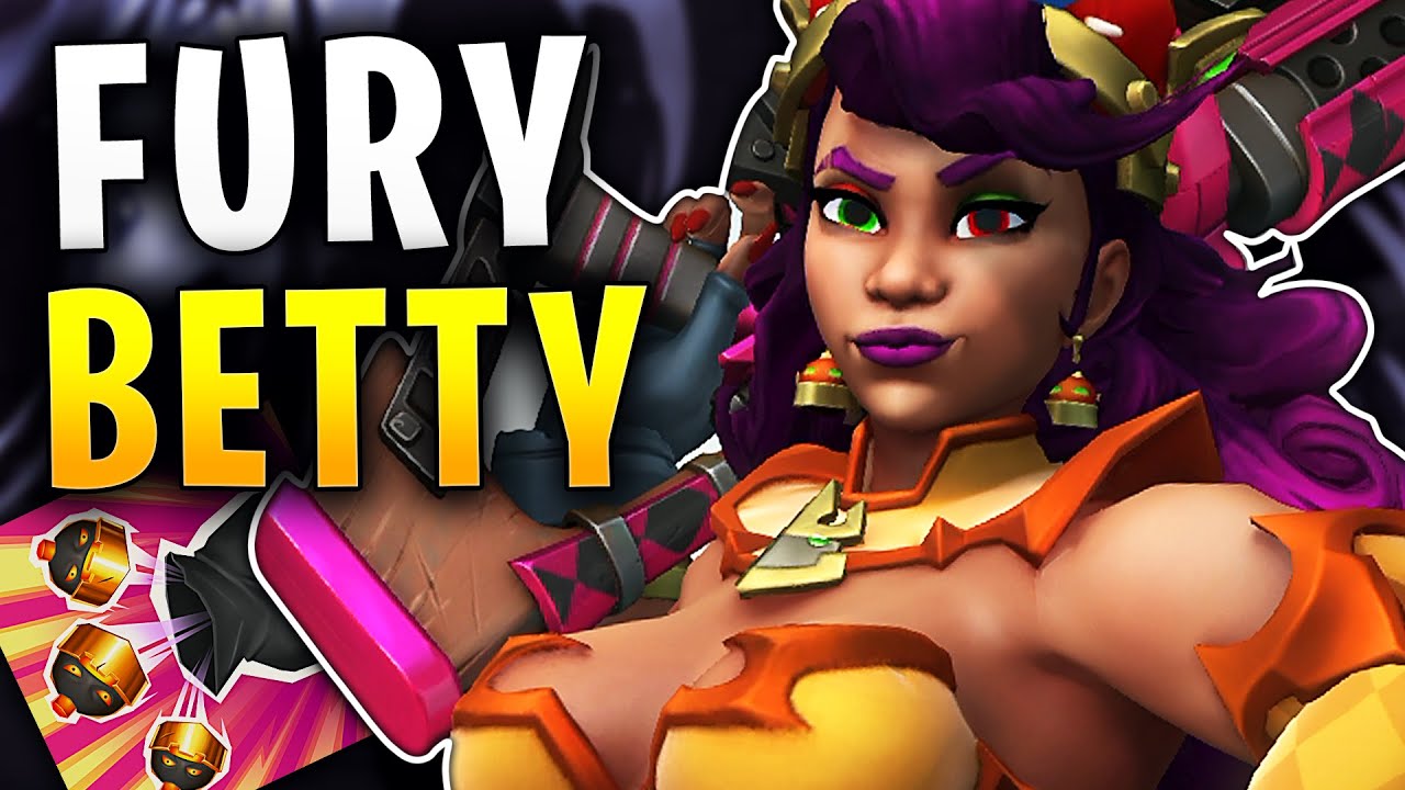 The MOST STRANGE Betty La Bomba! - Paladins Gameplay Build