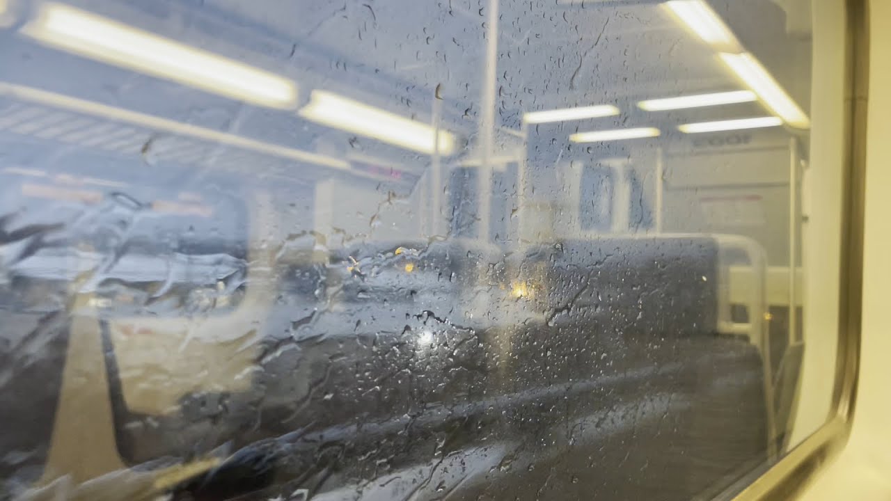 Trinity Railway Express: Stormy Ride on TRWX 1003 from Fort Worth T&P Station to EBJ Union Station