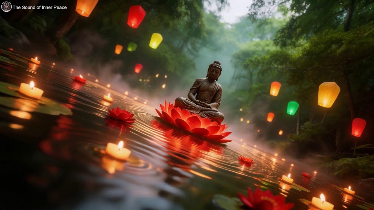 528Hz Healing Frequency – Calm Mind, Relax Body | Gentle Stress Relief & Emotional Healing