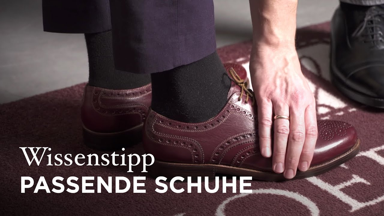 So finden Sie den passenden Schuh