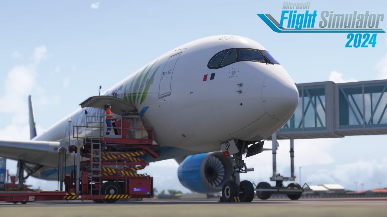 A350-1000 Princess Juliana Arrival | TNCM | iniBuilds | MSFS 2024