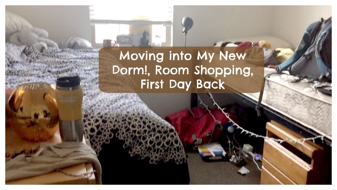 Moving into My New Dorm!, Dorm Room Shopping, First Day Back in LA! | Vlogust 18