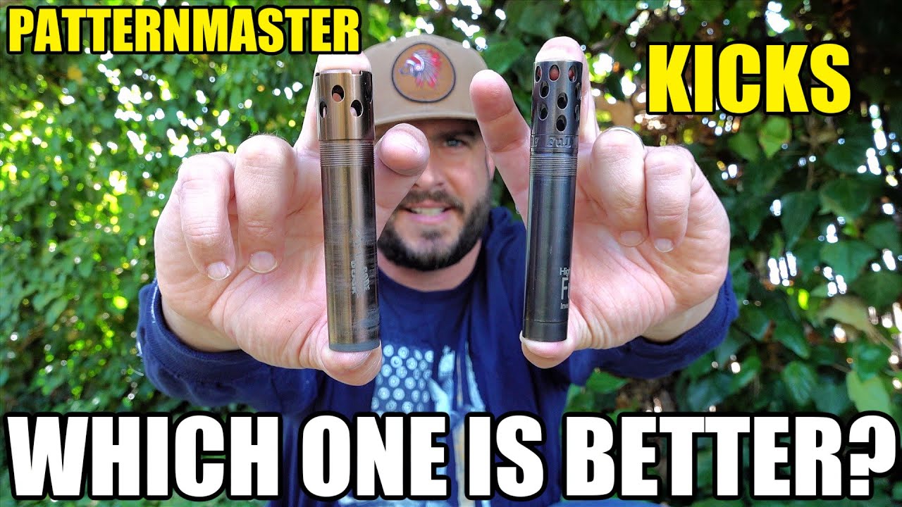 KICKS or PATTERNMASTER? Which Choke Is Better??
