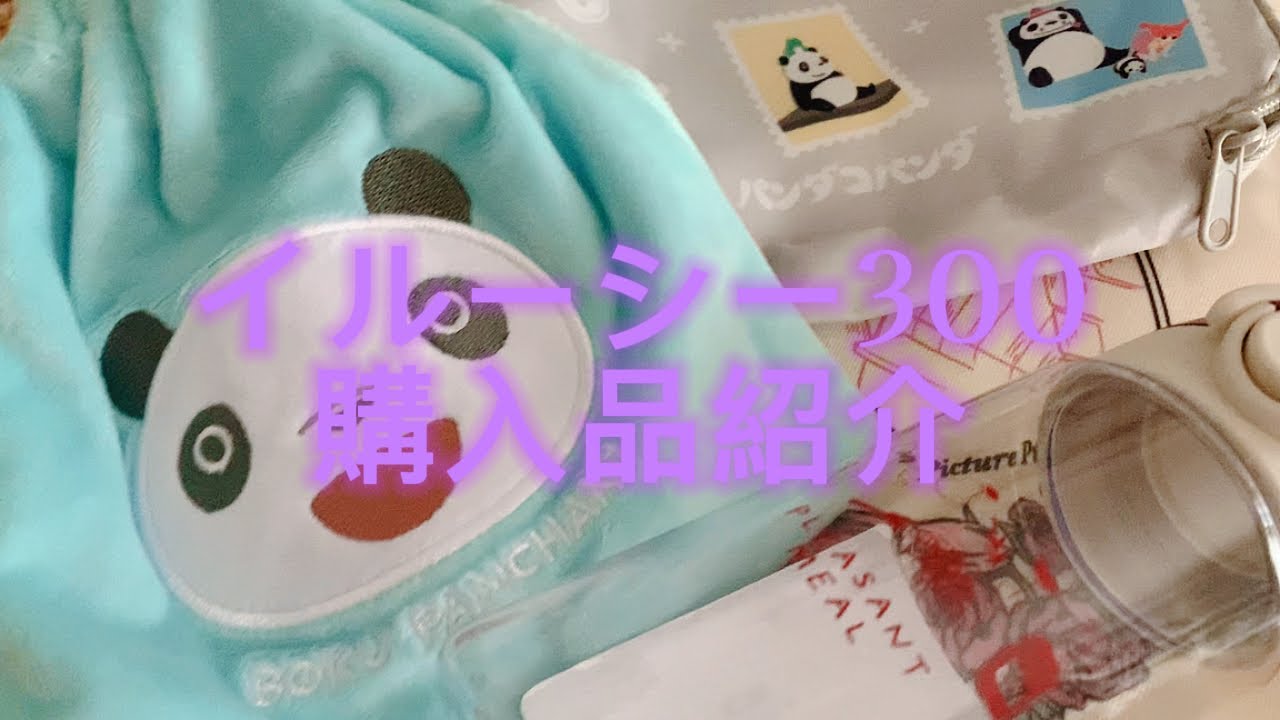 【イルーシー300の購入品紹介動画🍒🩷🍒パンダコパンダ/マリーちゃん】