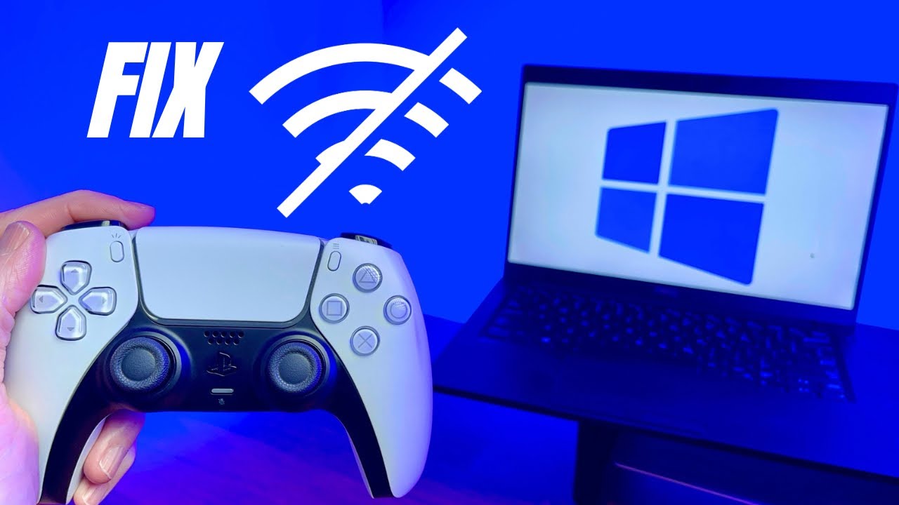 Исправление постоянного отключения контроллера PS5 на ПК (проводного и беспроводного)