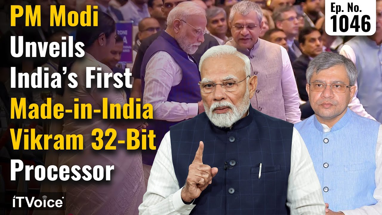 PM Modi Unveils India’s First Made-in-India Vikram 32-Bit Processor | Daily Tech News | 5 Sept 2025