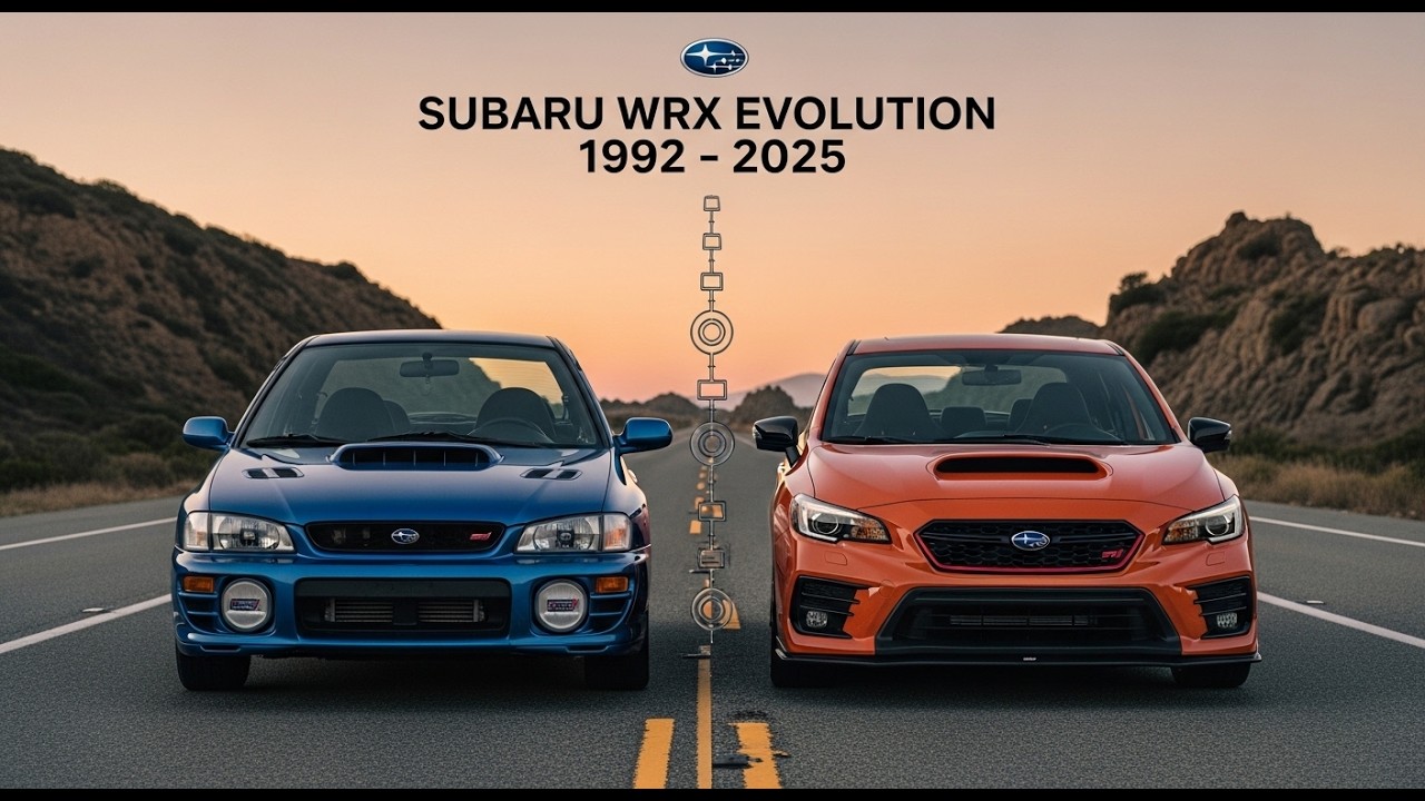 Subaru WRX Evolution 1992-2025 | Ultra Mechanical Transformation 🔧