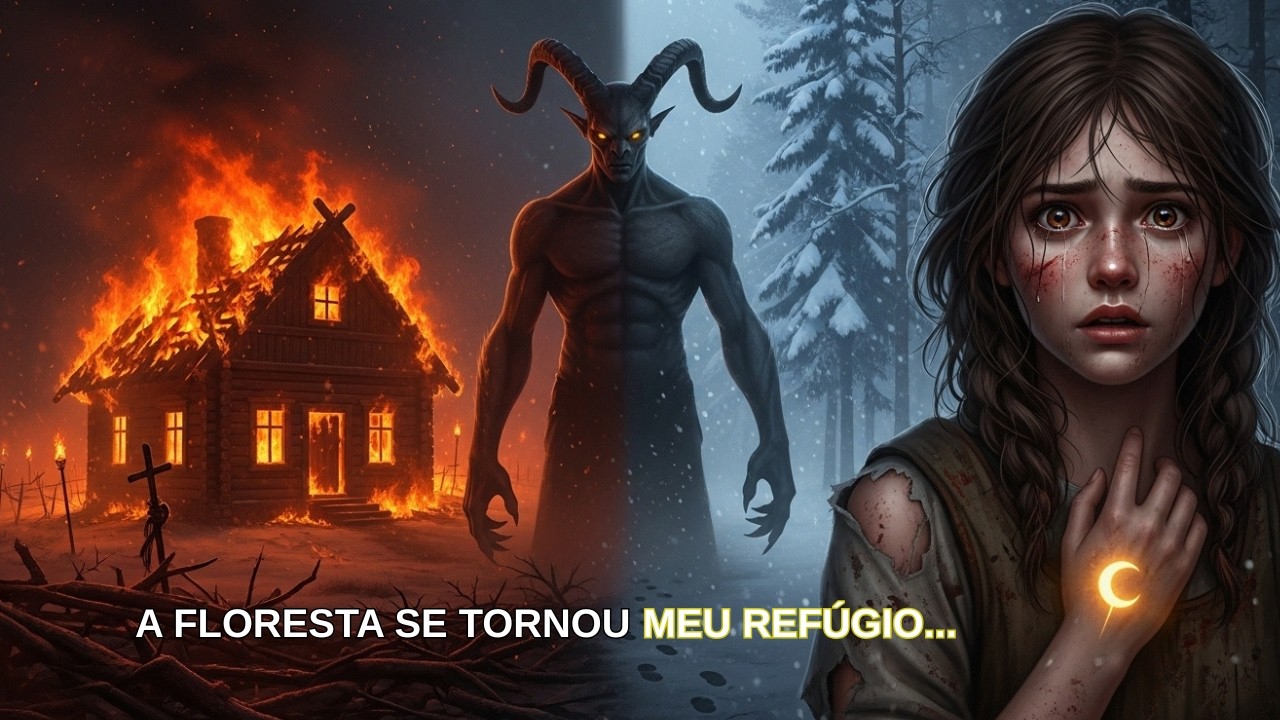 🌲 A Casa Era Um Inferno… | a Floresta se Tornou Meu Refúgio