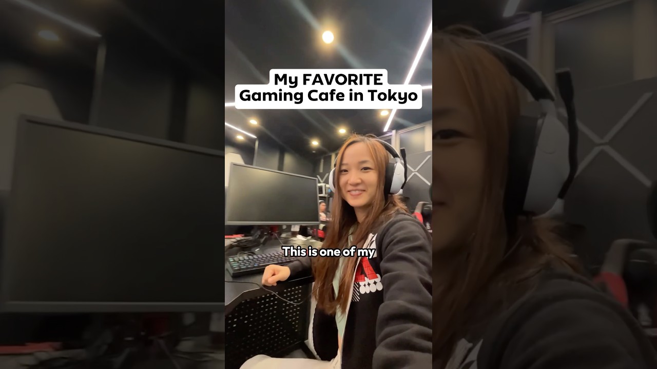 My FAVORITE gaming cafe in Tokyo 😍🎮