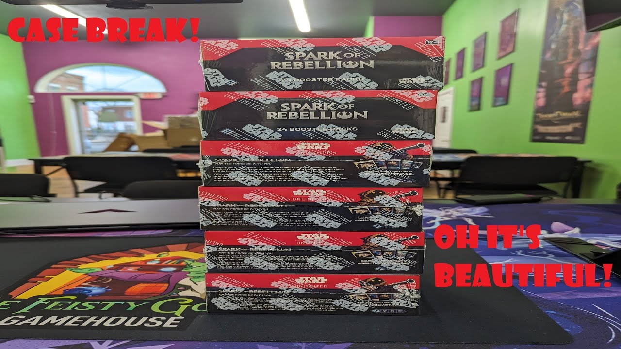 Star Wars Unlimited - Spark of Rebellion - Case Break