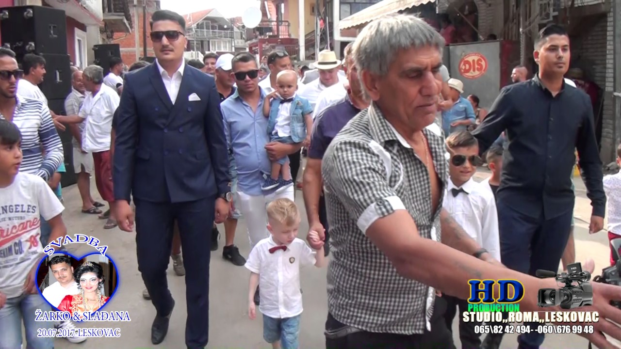 SVADBA  GENERELI ŽARKO & SLAĐANA /1.PART/SITA 20.07.2017 LESKOVAC STUDIO ROMA FULL HD
