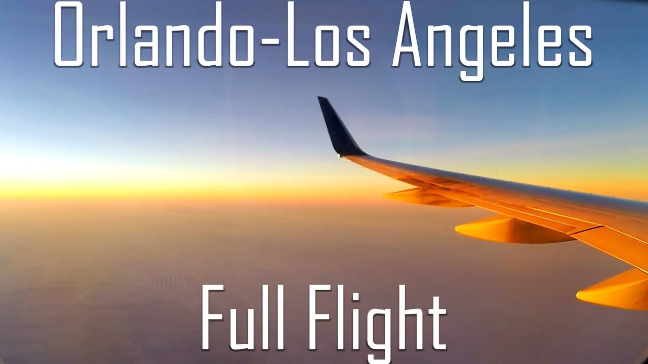 FULL FLIGHT | Orlando to Los Angeles | B757-200 | Delta Air Lines | DL1851