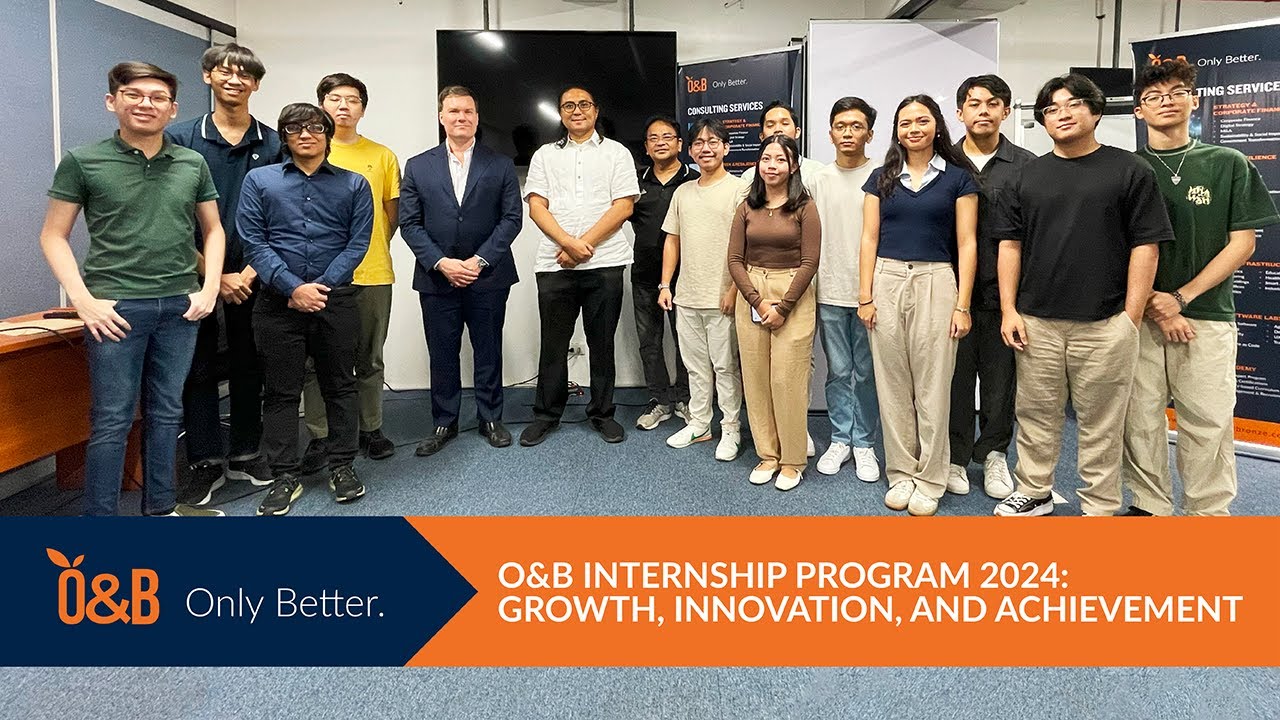 O&B Internship Program 2024: Growth, Innovation, and Achievement