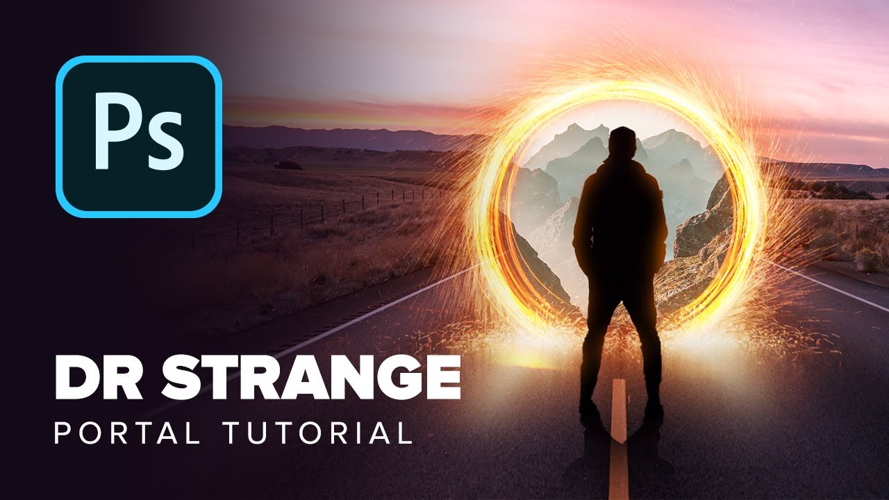 How to Create a Dr Strange Portal | Photoshop Tutorial