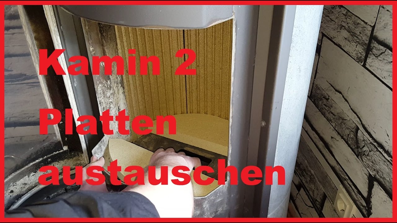 Kamin 2 Justus Faro Plus vermiculit Platten austauschen