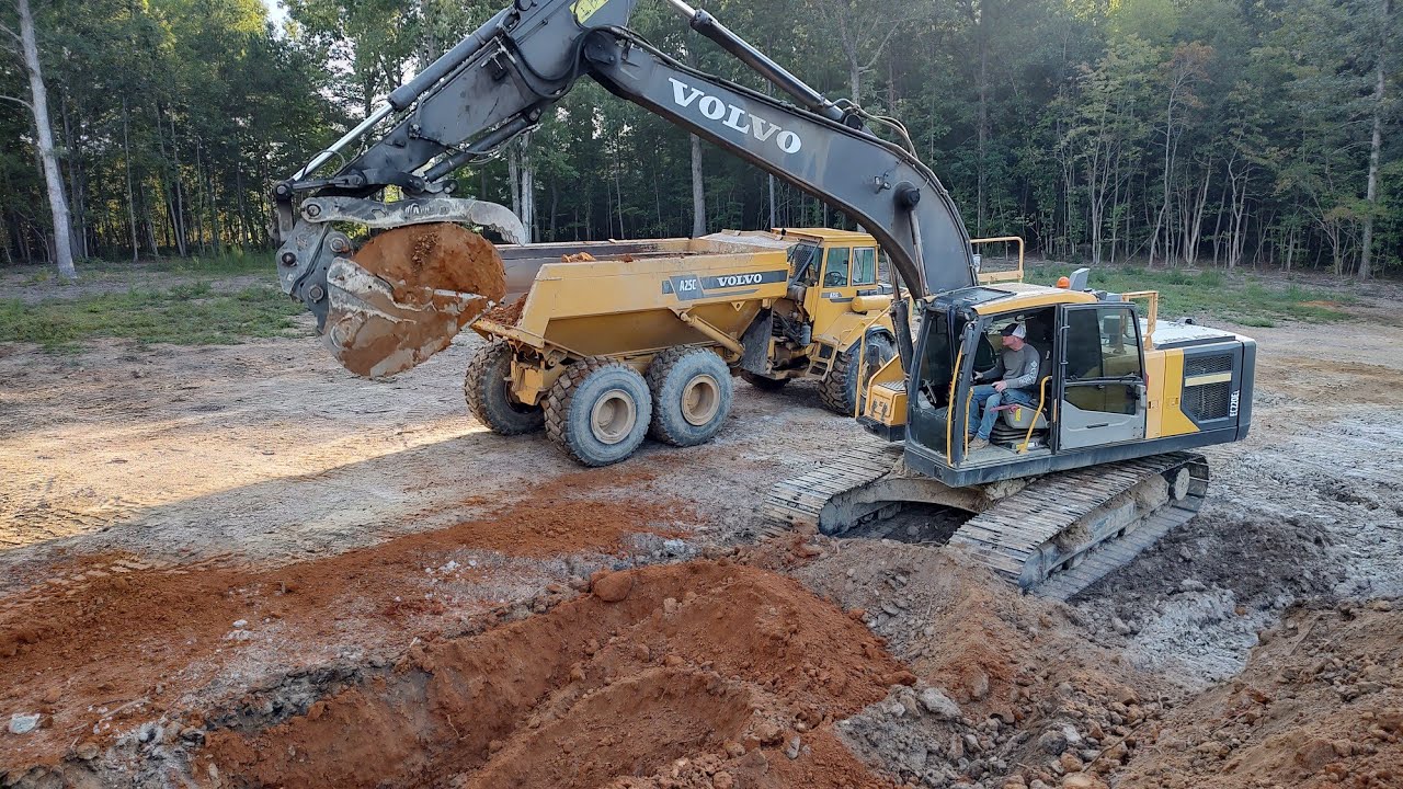 Last Of The Clay For The Dam And Rocking The Island!