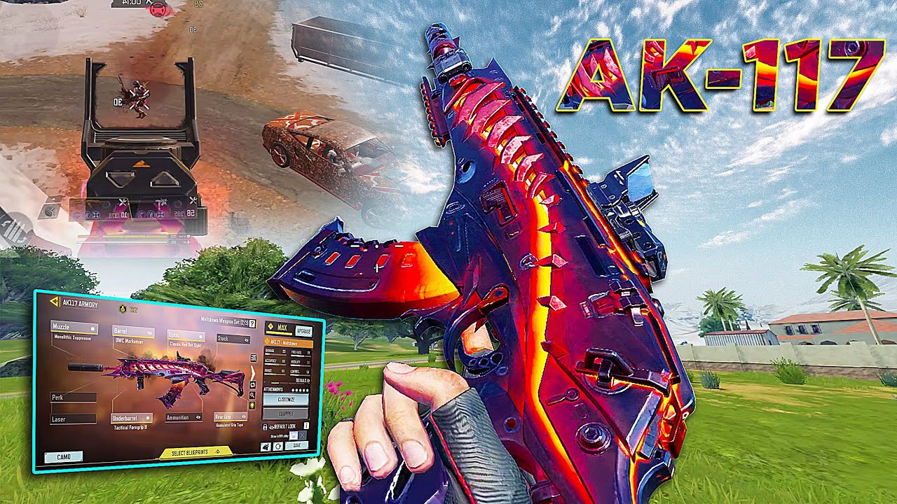 DESTROYED ENEMY USING THIS AK117 GUNSMITH | SOLO vs SQUAD | BEST AK117 LOADOUT in CODM #ak117loadout