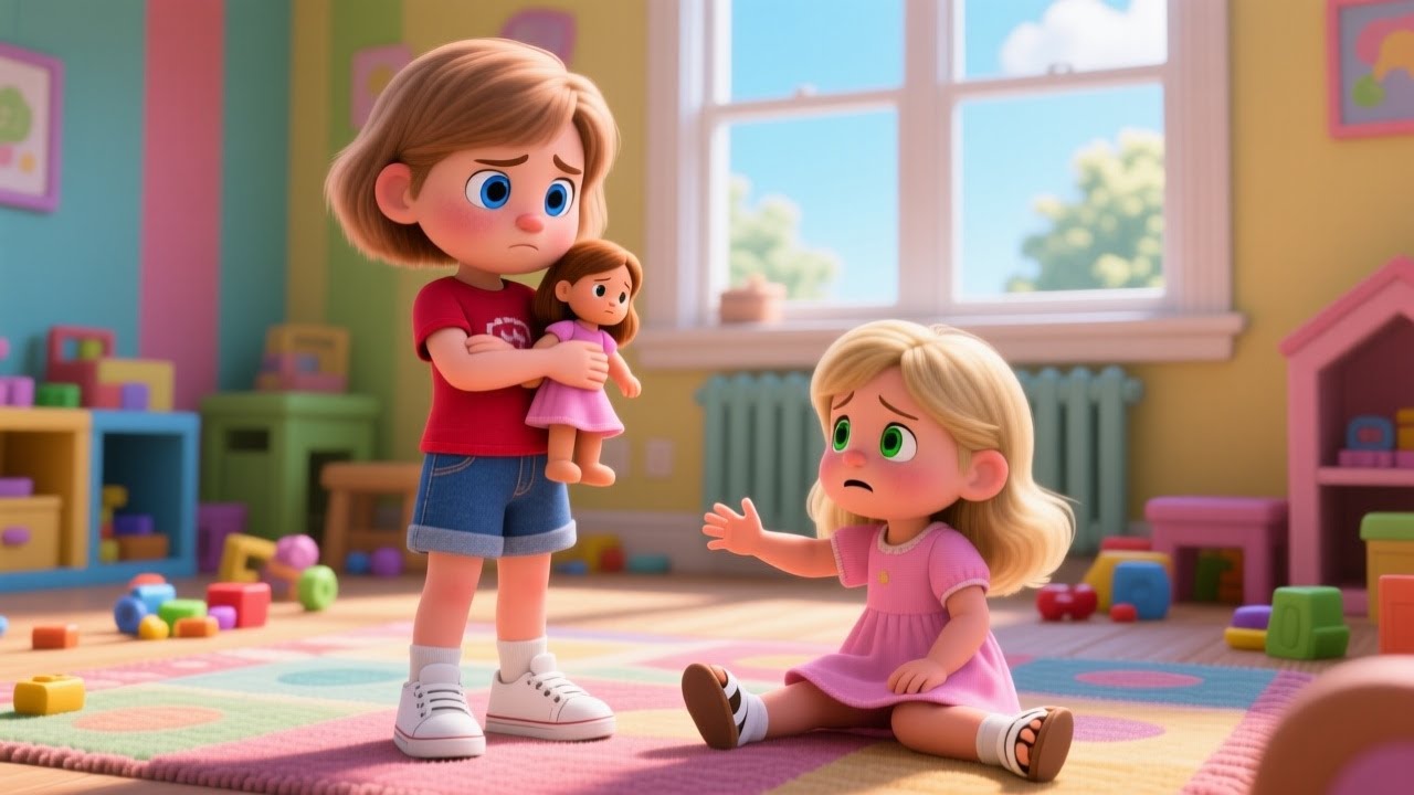 Anna Learns To Share Toys