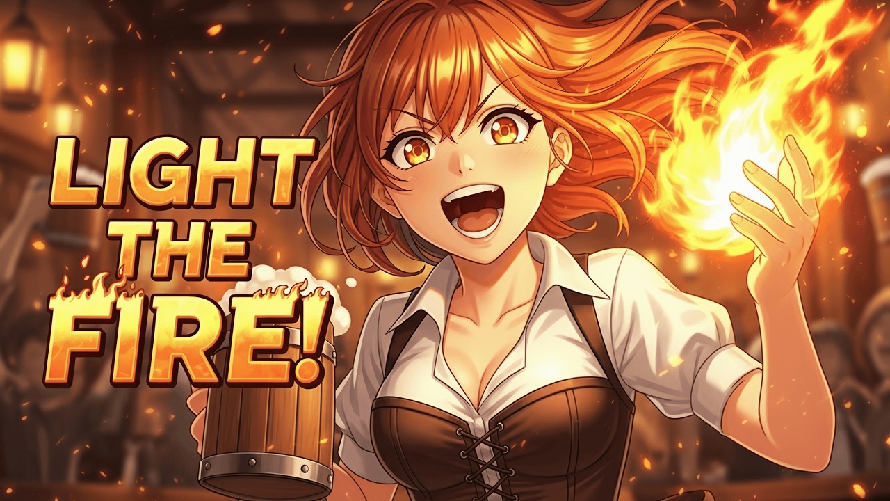 Light the Fire! | Medieval Tavern Song | Folk Music for RPG & DnD