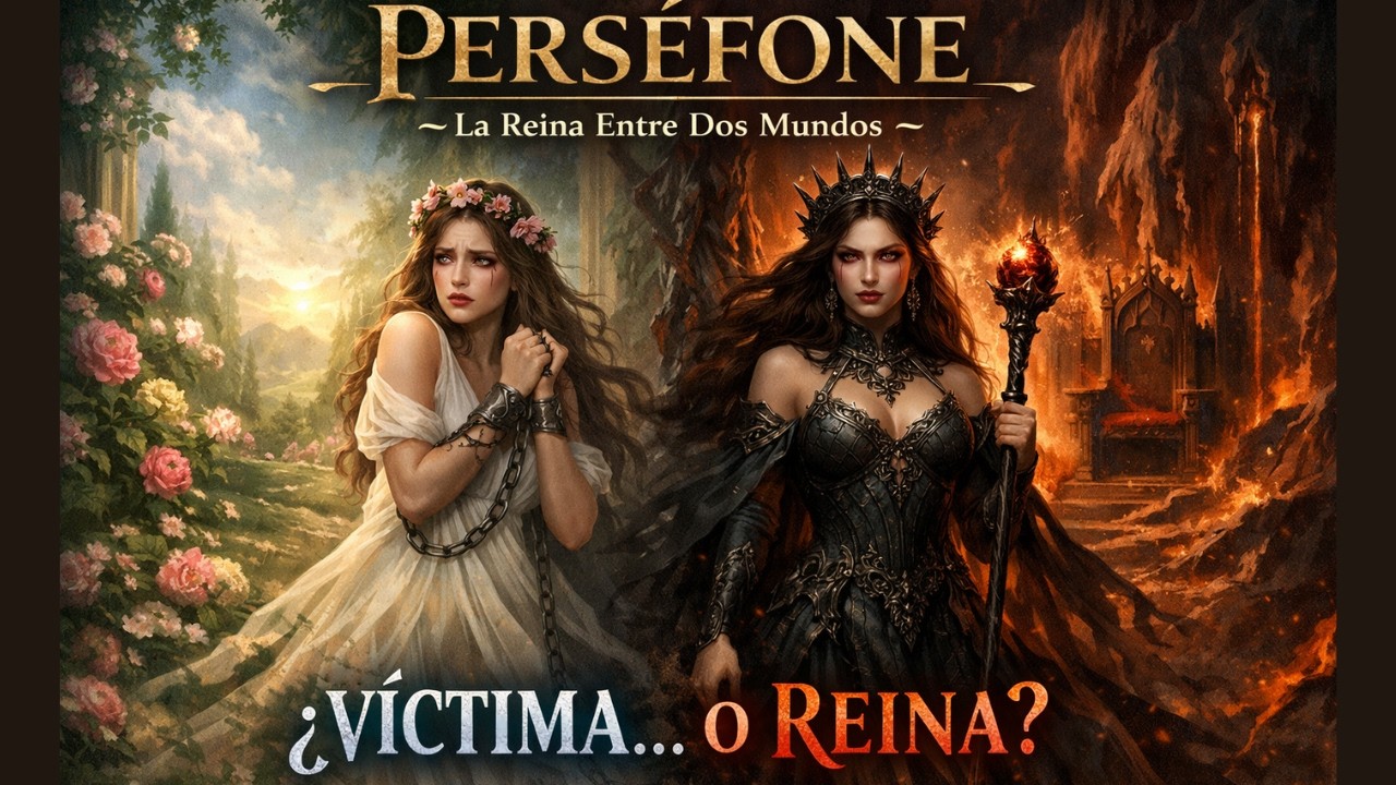 PERSÉFONE: ¿Víctima o Reina? La Verdadera Historia Entre la Luz y el Inframundo