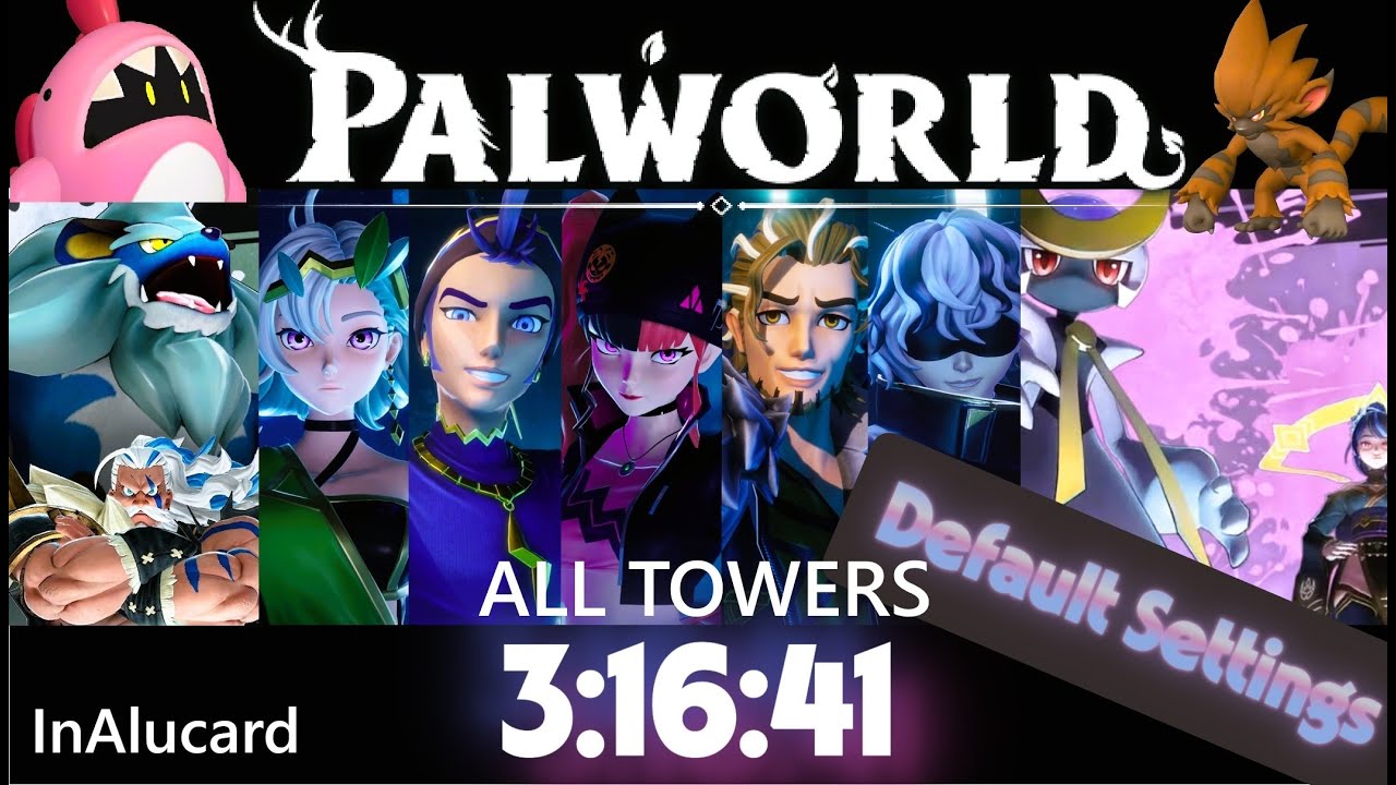 [WR] All Towers Speedrun in 3:16:41 - Unrestricted
