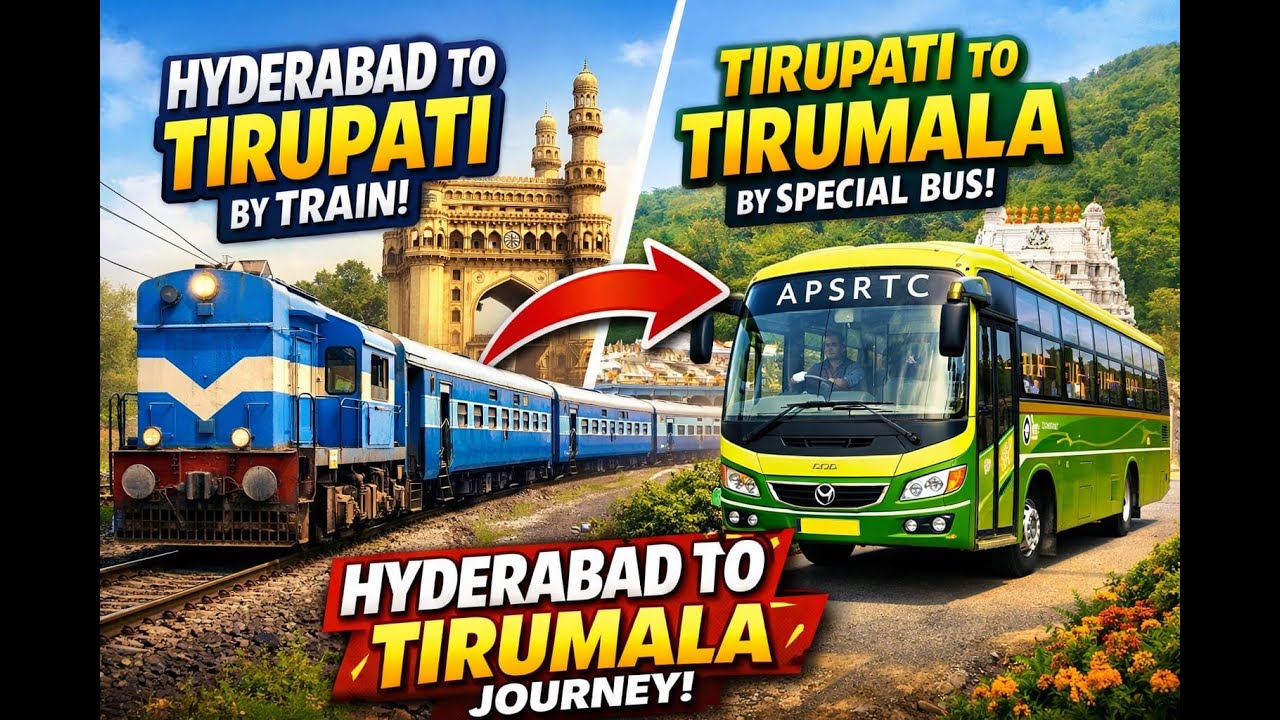 Hyd to Tirumala journey
