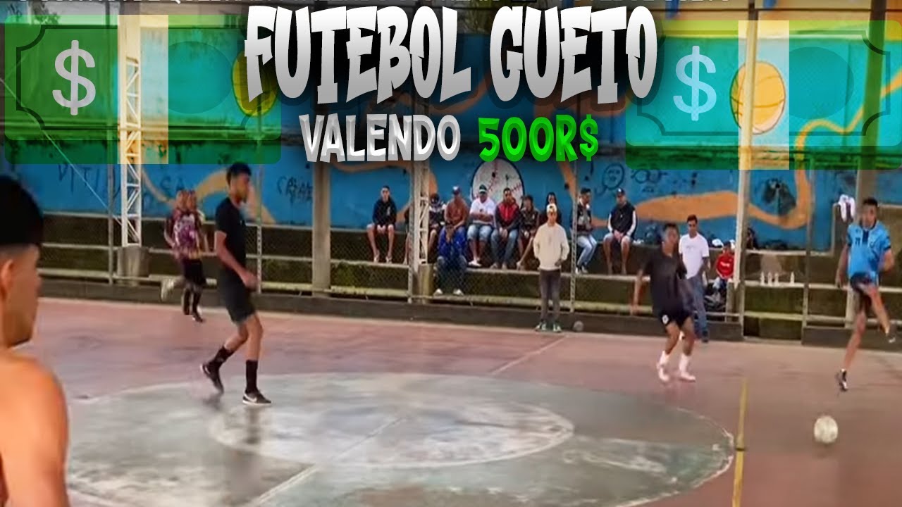 O CONTRA DE QUEBRADA VALENDO 500 REAIS 💵 - FUTEBOL GUETO